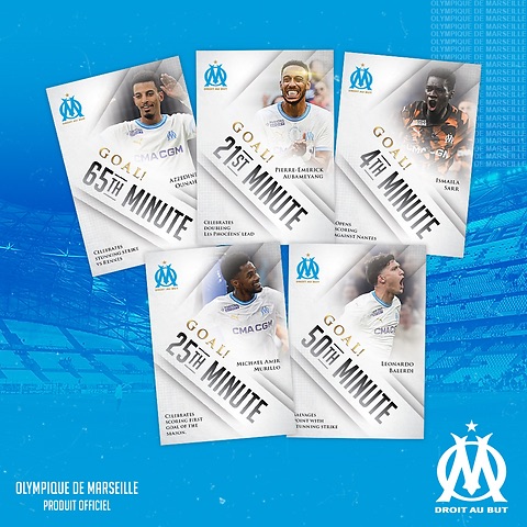 De nouvelles cartes de l&rsquo;OM chez&nbsp;Futera