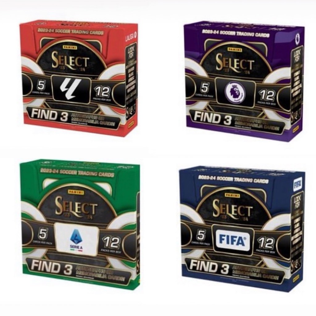 Panini Select 23/24 en approche… et pas de Ligue&nbsp;1