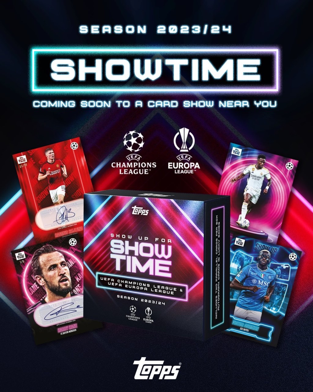 Topps Showtime 2023/24 est&nbsp;là!