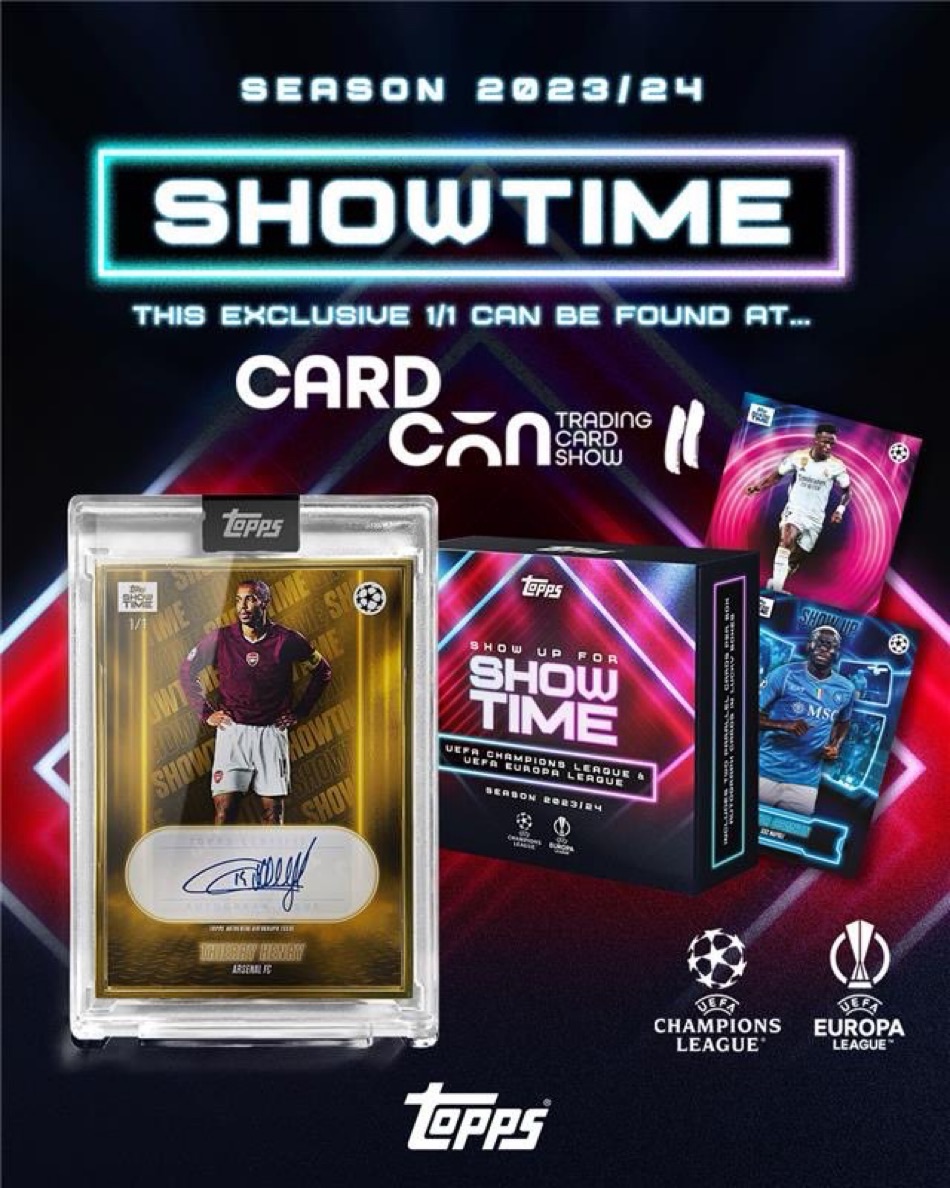 Topps va proposer des 1/1 exclusives lors des card&nbsp;shows