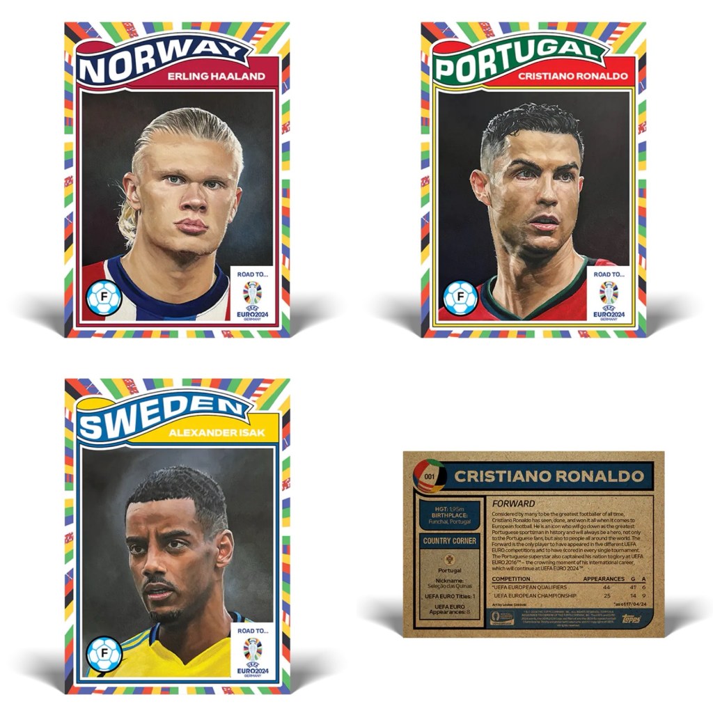 Topps lance les Living Set road to EURO&nbsp;2024