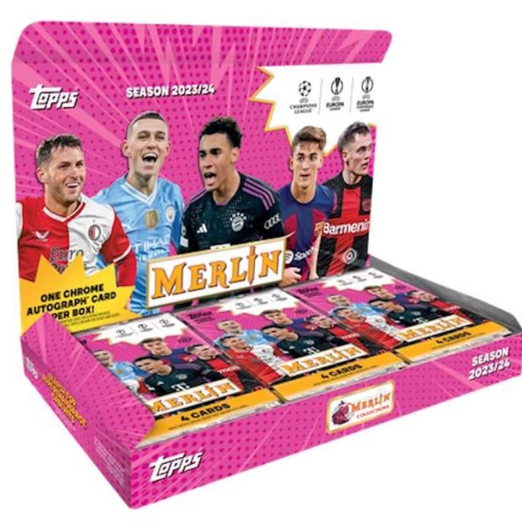 Topps Merlin Chrome 23/24 arrive le 20 septembre&nbsp;!