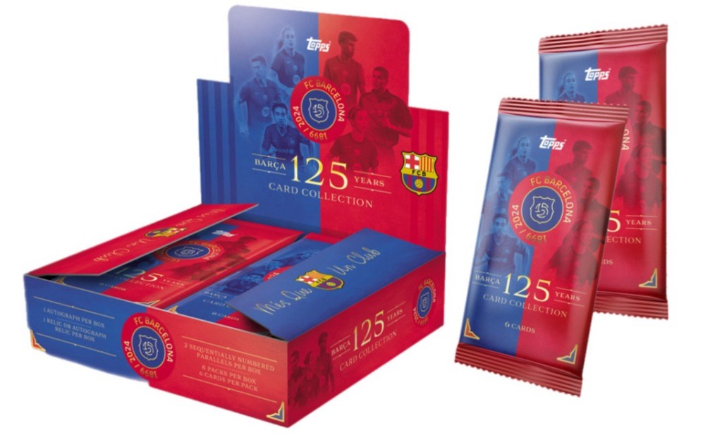 Topps fête les 125 ans du&nbsp;Barca